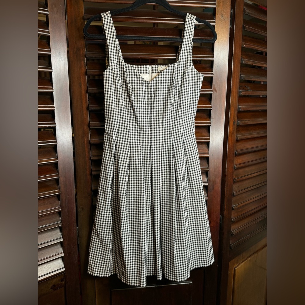White House Black Market Black Midi Dress